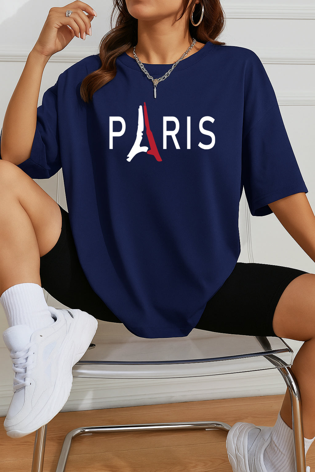 Drop Shoulder T-shirt for Women