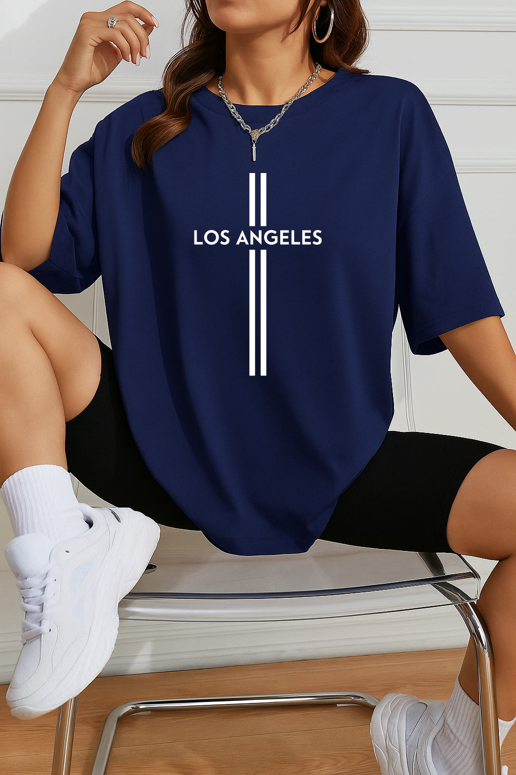 Drop Shoulder T-shirt for Women