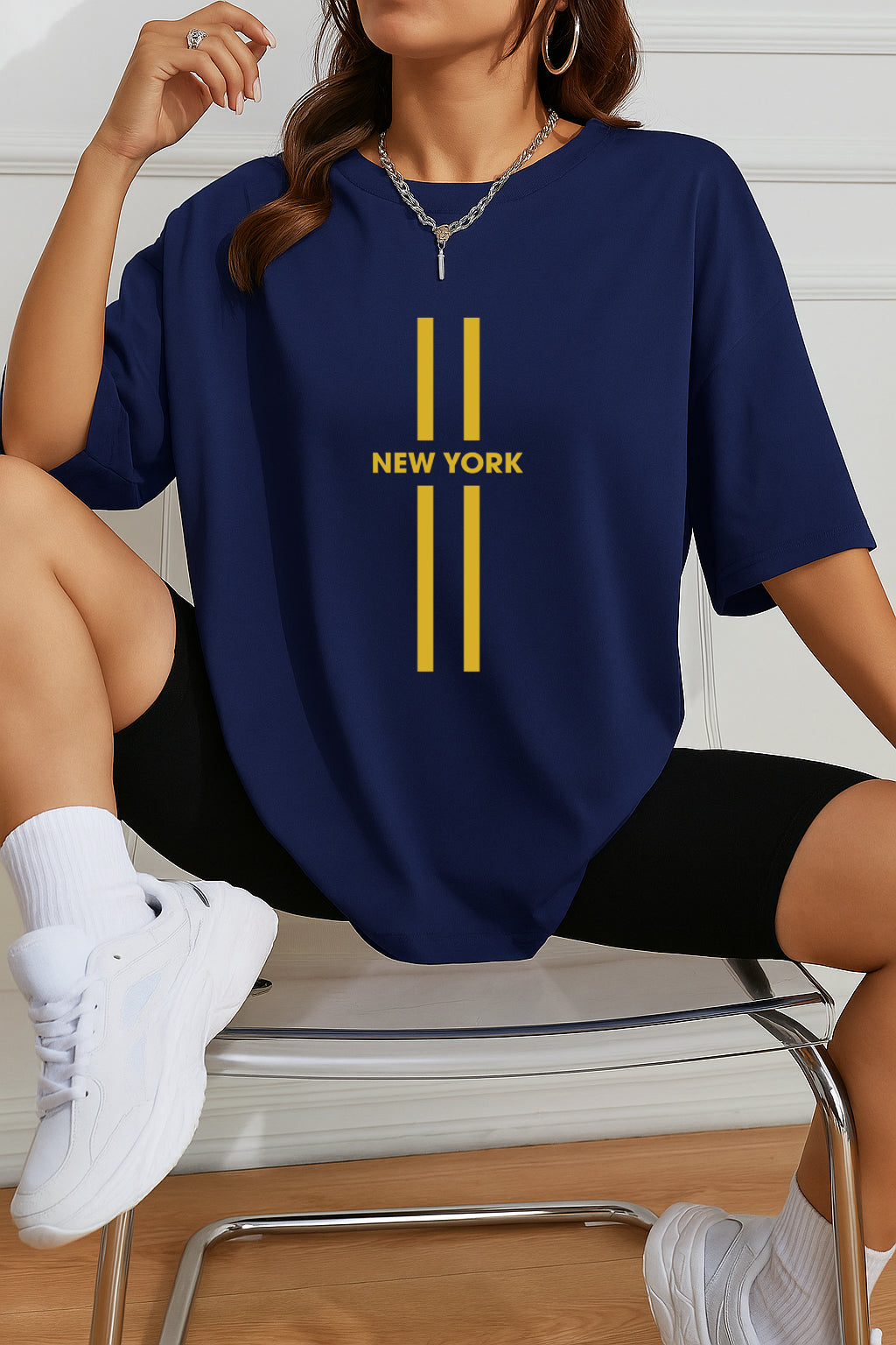 Drop Shoulder T-shirt for Women