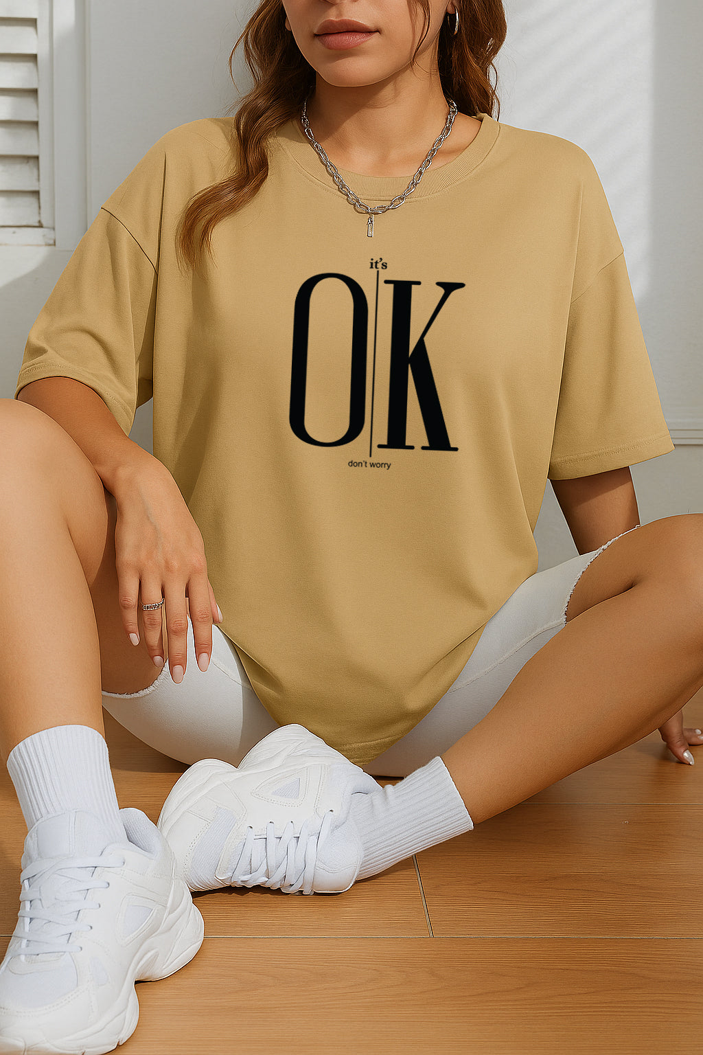 Drop Shoulder T-shirt for Women