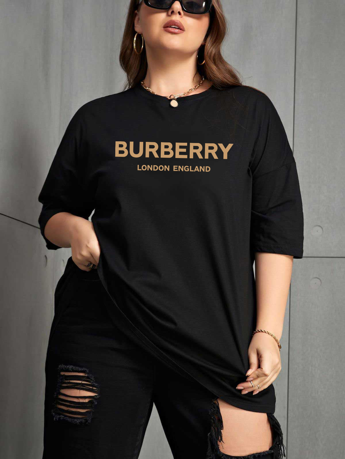 Drop Shoulder T-shirt for Women