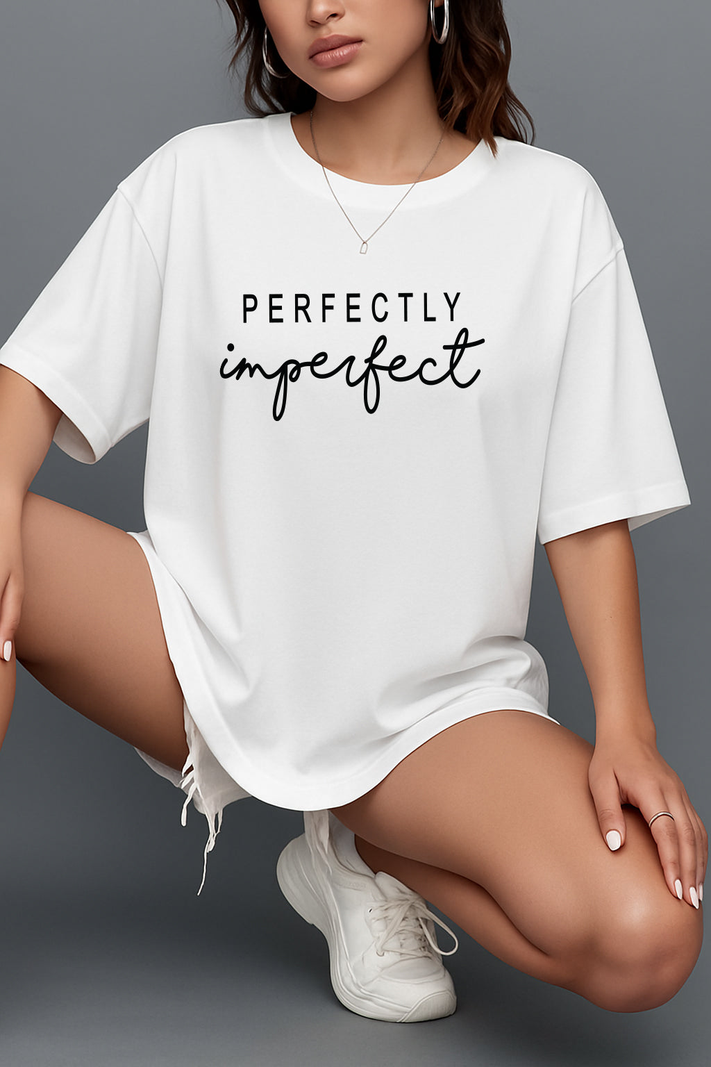 Drop Shoulder T-shirt for Women