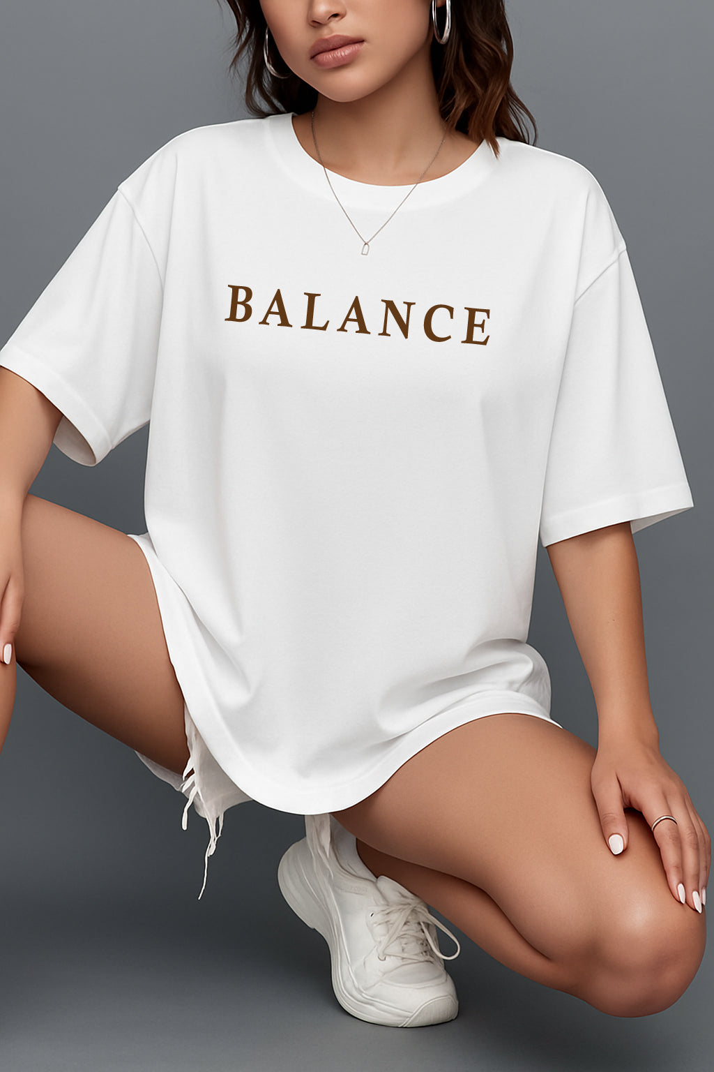 Drop Shoulder T-shirt for Women