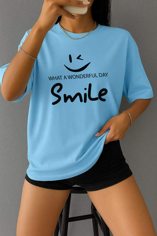 Drop Shoulder T-shirt for Women