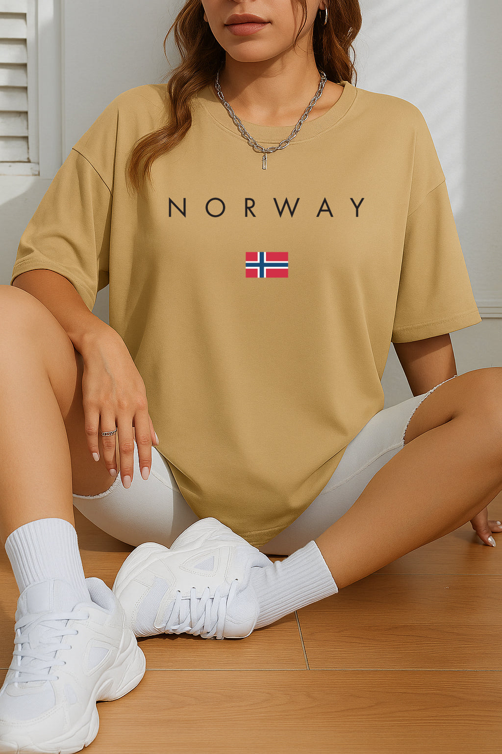 Drop Shoulder T-shirt for Women