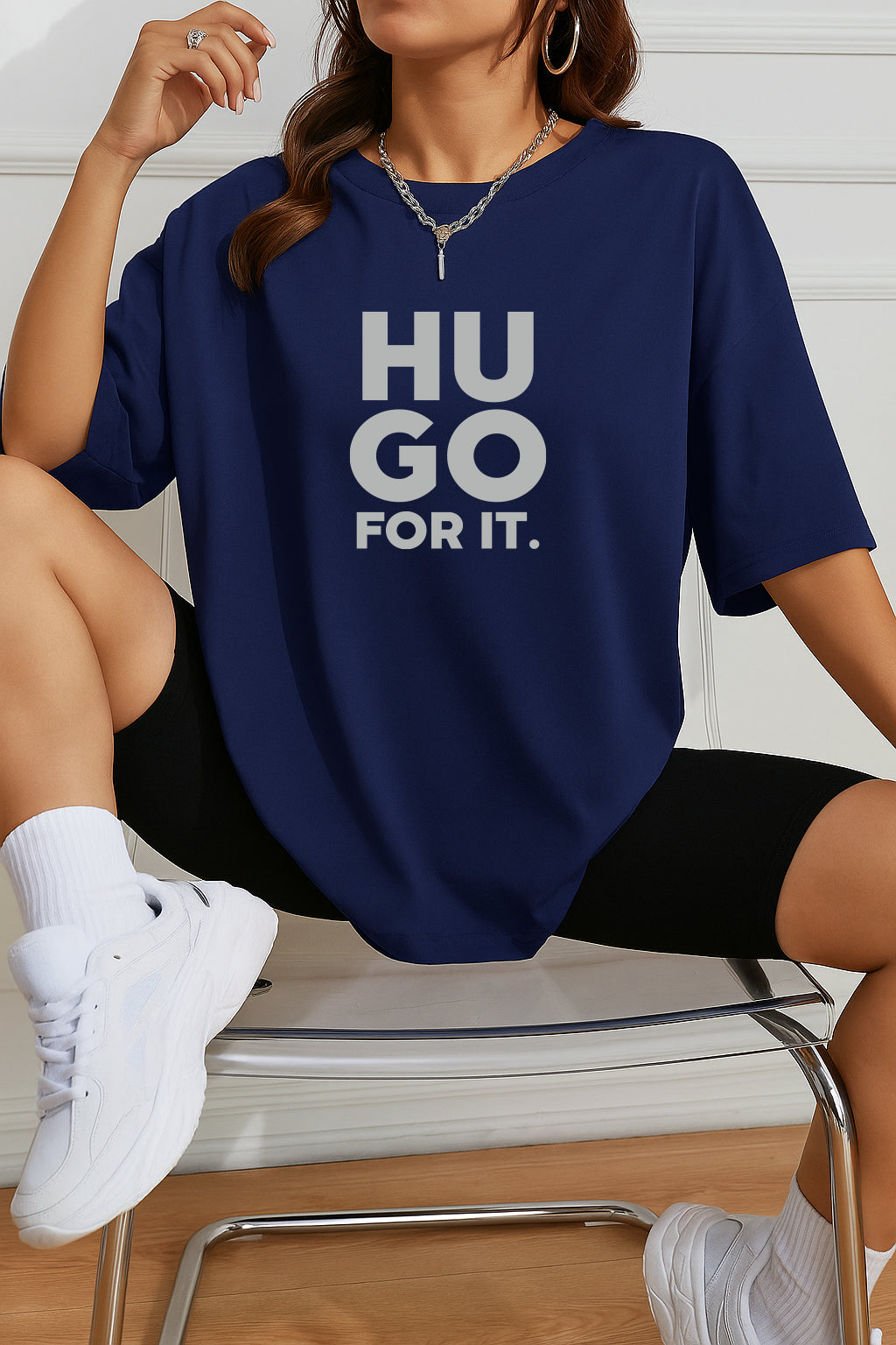 Drop Shoulder T-shirt for Women