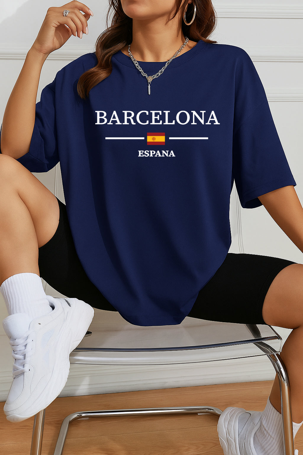 Drop Shoulder T-shirt for Women