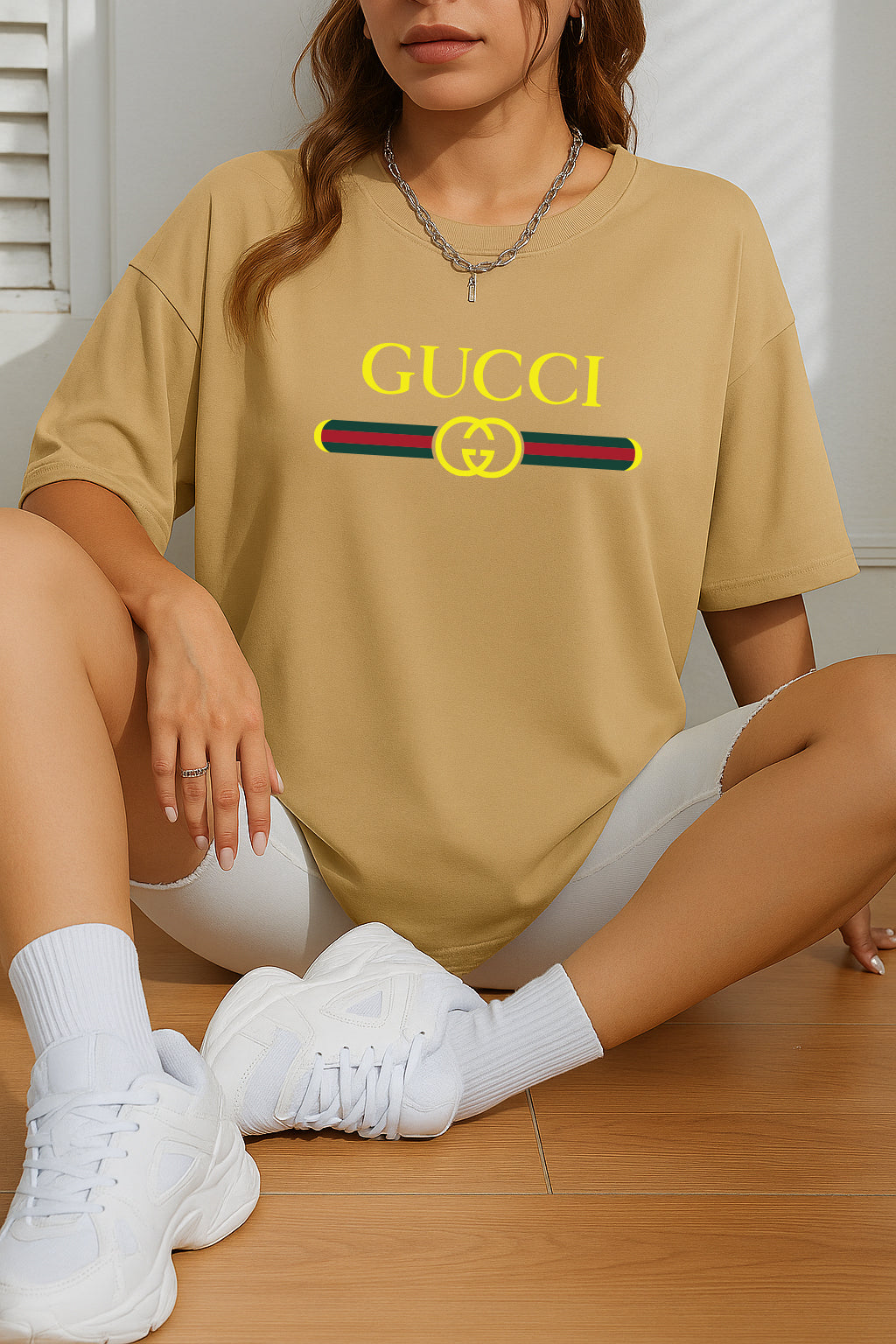 Drop Shoulder T-shirt for Women