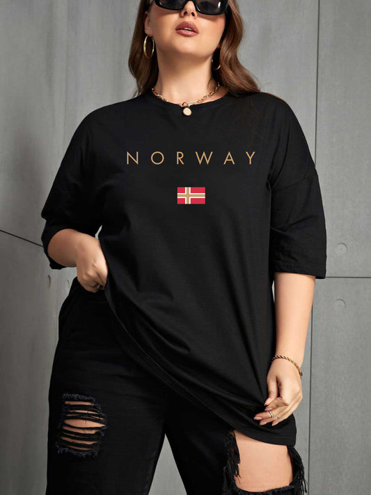 Drop Shoulder T-shirt for Women