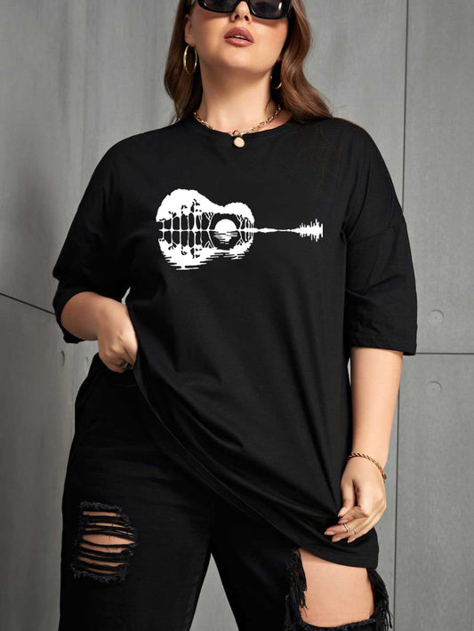 Drop Shoulder T-shirt for Women