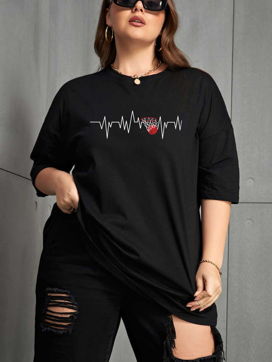 Drop Shoulder T-shirt for Women