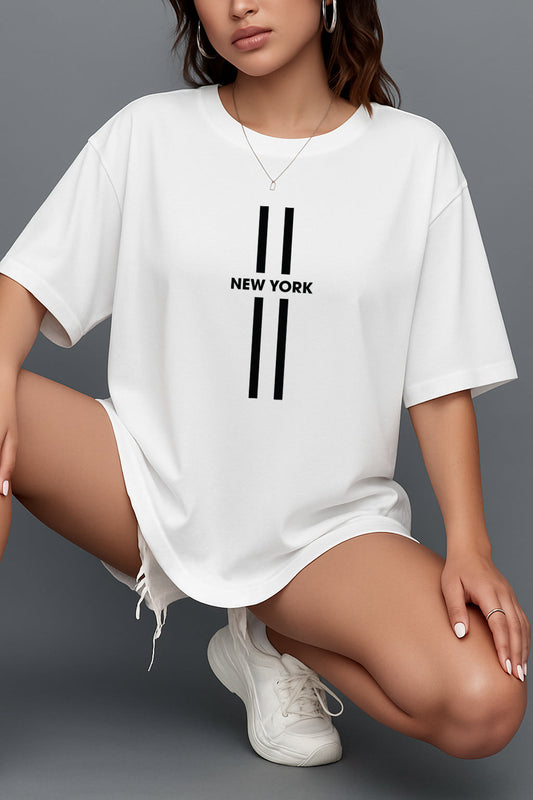 Drop Shoulder T-shirt for Women