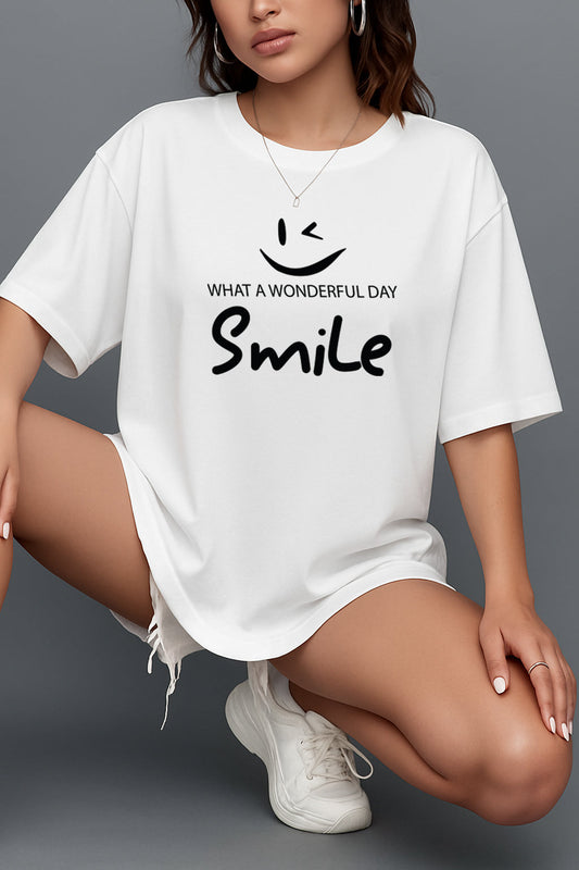 Drop Shoulder T-shirt for Women