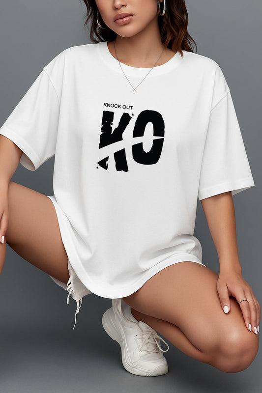 Drop Shoulder T-shirt for Women