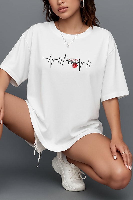 Drop Shoulder T-shirt for Women