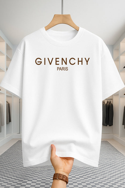 Drop Shoulder T-shirt - Givenchy - White