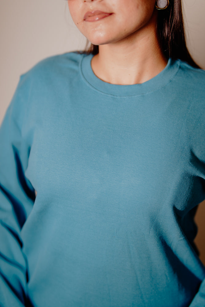 Women's  RIB Cotton Full Sleeve T-shirt - Rackley